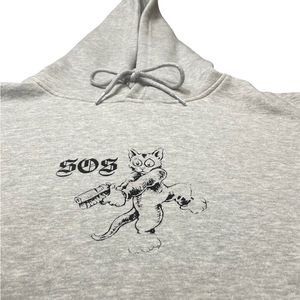 Cat with a Gat hoodie